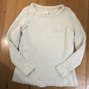 100% cotton chunky knit sweater